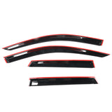 13-19 Audi A3 S3 RS3 Hatchback Acrylic Window Visors 4Pc Set