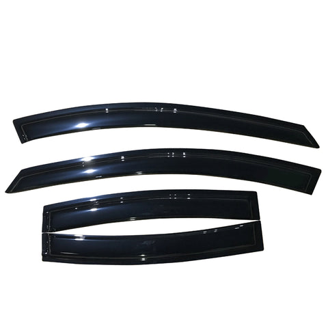 11-15 Chevy Cruze Window Visor Guards Vents Shade Cover 4Pcs Set