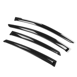 16-19 Chevrolet Volt Smoke Window Visors Sun Rain Vent Deflectors 4Pcs Set