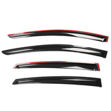 16-19 Chevrolet Volt Smoke Window Visors Sun Rain Vent Deflectors 4Pcs Set