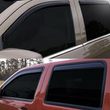 04-12 GMC Canyon Crew Cab Window Visors Rain Vent Shade