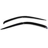 97-04 Dodge Dakota Reg Cab 2Dr Slim Tape On Window Visors-Smoke Tint Acrylic