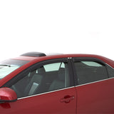 07-11 Dodge Nitro Slim Style Window Visor Acrylic Rain Vent Shade