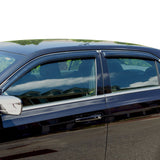 09-18 Dodge Ram 1500 Quad Cab Slim Style Window Visor Acrylic Rain Vent