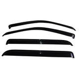 02-10 Explorer SUV 03-05 Aviator Slim Tape On Window Visors - Smoke Tint Acrylic