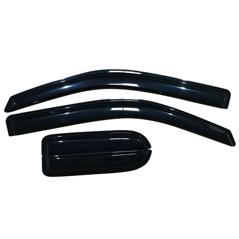 04-14 Ford F150 Supercab Extended Cab Acrylic Window Visors 4Pc Set