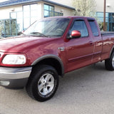 97-03 Ford F150 F250 Window Visor Dark Smoke Tint Acrylic