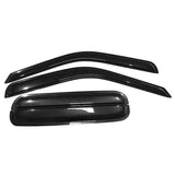 99-16 Ford F250 F350 F450 F550 Acrylic Window Visors 4Pc Set