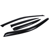 01-05 Honda Civic Window Visor EM2 Sedan 4Dr Sun Visor Smoke Slim 4PCS