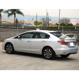 12-15 Honda Civic Sun Rain Guard Shield Slim Window Visor Vent Deflector
