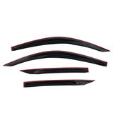 16-18 Honda Civic Coupe Mugen Style Acrylic Window Visors 4Pc