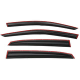 16-18  Honda Civic Hatchback 5Dr Mugen Window Visors Rain Vent Shade Wind