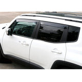15-16 Jeep Renegade Acrylic Window Visors 4Pc Set