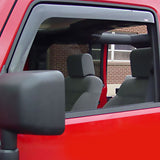 07-17 Jeep Wrangler Acrylic Window Visors