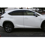 15-19 Lexus NX200t NX300h Acrylic Window Visors 4Pc Set