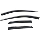 15-17 Lexus RX350 & RX450h Injection Chrome Trim Window Visor Guard Shade