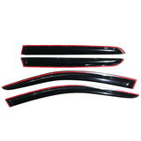 08-11 Mazda CX-7 Window Visor Rain Window Shade Guard Visor Smoke 4PC