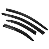 08-17 Mitsubishi Lancer V2 Style Acrylic Window Visors 4Pc Set