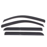 13-18 Mitsubishi Mirage Hatchback Window Visor Guards Vents 4Pcs Set