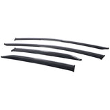 18- Toyota Camry Window Visors Smoked Tinted Polycarbonate With Chrome Trim