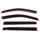 14-19 Toyota Highlander Acrylic Window Visors Sun Rain Guards 4Pc Set