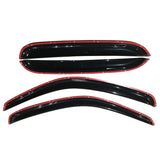 01-04 Toyota Tacoma Window Visor Dark Smoke Tint Acrylic