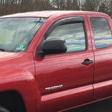 05-15 Toyota Tacoma Access Cab Acrylic Window Visors 2Pc Set