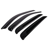 16-18 Toyota Tacoma Double Cab Acrylic Window Visors 4Pc Set