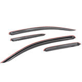 07-13 Toyota Tundra Double Cab Smoke Sun Window Visor Vent Deflector