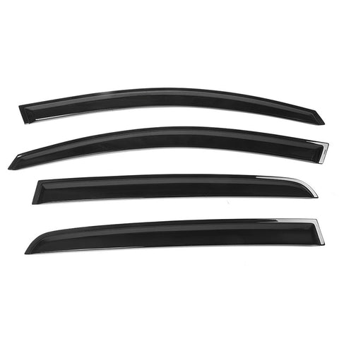 10-14 VW Golf MK6 Acrylic OE Style Window Visors 4Pc Set