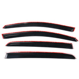 10-14 VW Golf MK6 Acrylic OE Style Window Visors 4Pc Set