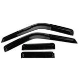 90-95 Nissan Pathfinder In Channel Style Acrylic Window Visors 4Pc Set