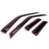 90-95 Nissan Pathfinder In Channel Style Acrylic Window Visors 4Pc Set