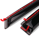 90-95 Nissan Pathfinder In Channel Style Acrylic Window Visors 4Pc Set