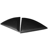 10-15 Chevrolet Chevy Camaro SS Rear Quarter Side Window Louvers Scoops - PP