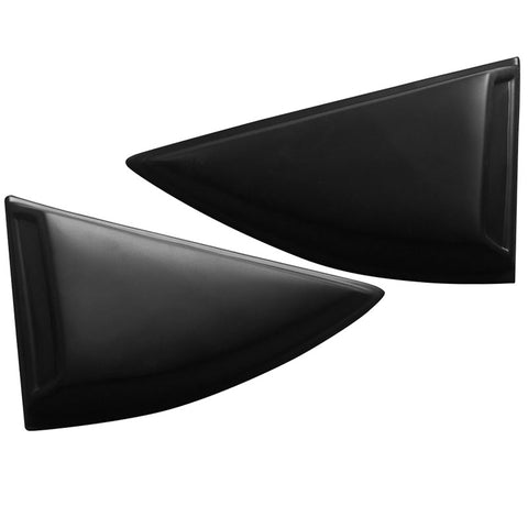 10-15 Chevrolet Chevy Camaro SS Rear Quarter Side Window Louvers Scoops - PP