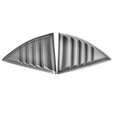 10-15 Chevy Camaro XE Window Louvers Scoops Cover Pair - Matte Black PP