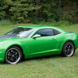 10-15 Chevy Camaro XE Window Louvers Scoops Cover Pair - Matte Black PP