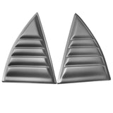 10-15 Chevy Camaro XE Window Louvers Scoops Cover Pair - Matte Black PP