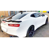 16-20 Chevy Camaro Quarter Window Louvers Rain Sun Windshield Gloss Black