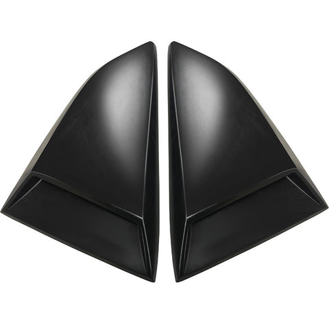 16-17 Chevy Camaro Coupe Rear Quarter Window Scoops Louvers