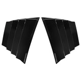 11-21 Dodge Charger V1 Style Side Window Scoop Louver Gloss Black