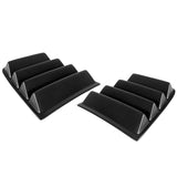 11-20 Dodge Charger V1 Style Window Scoop Side Louver Cover - Matte Black PP