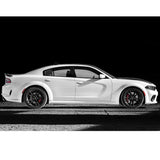 11-20 Dodge Charger V2 Style Side Window Scoop Louver - Carbon Fiber Print