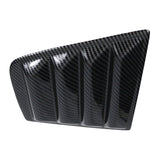 11-20 Dodge Charger V2 Style Side Window Scoop Louver - Carbon Fiber Print