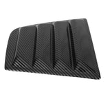 11-20 Dodge Charger V2 Style Side Window Scoop Louver - Carbon Fiber Print