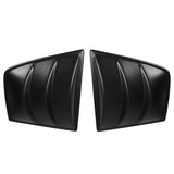 11-20 Dodge Charger V3 Style Side Window Scoop Louver Cover - Matte Black PP