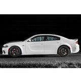 11-20 Dodge Charger V4 Style Side Window Scoop Louver Cover - Matte Black PP