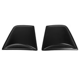 11-20 Dodge Charger V4 Style Side Window Scoop Louver Cover - Matte Black PP