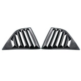 08-20 Dodge Challenger XE V2 Style Window Louvers Scoops CF Print